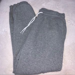 gray sweats